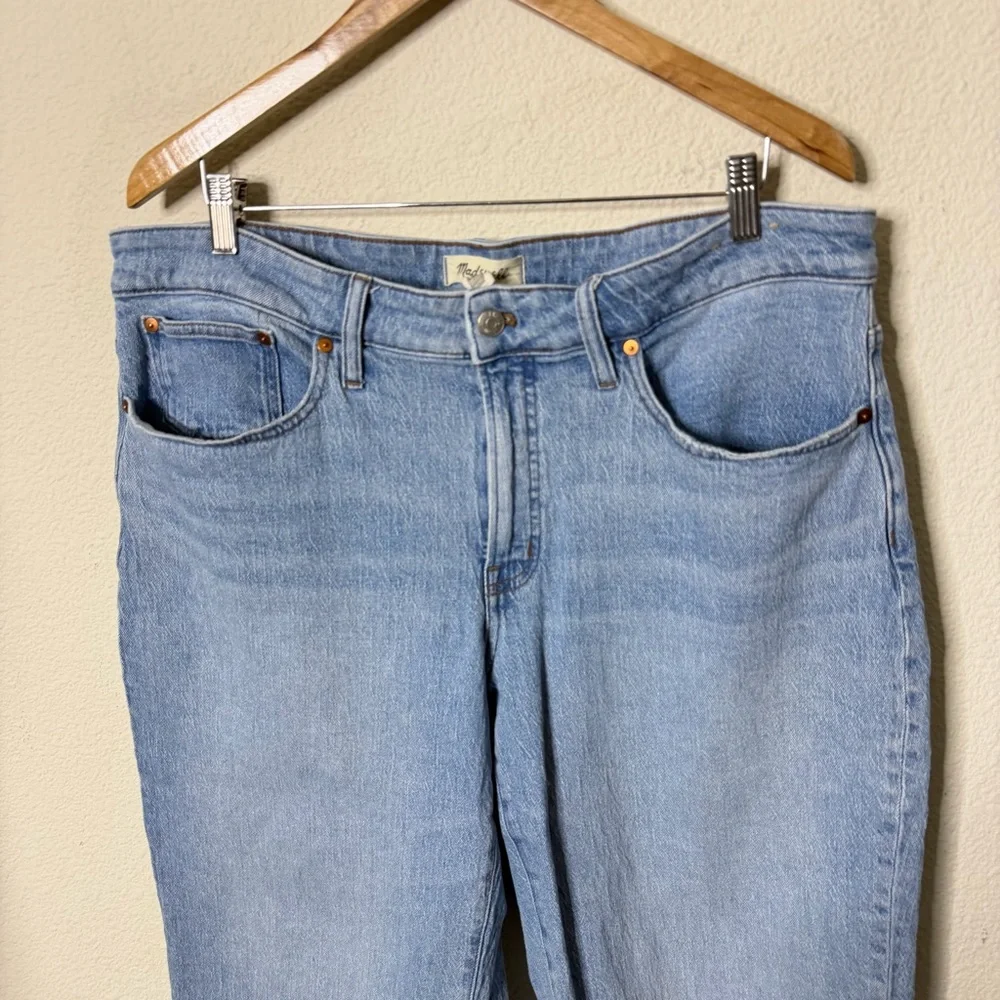 Madewell $128 The Plus Pefect Wide Leg Crop Jean Altoona Wash Size 16W - Picture 5 of 8